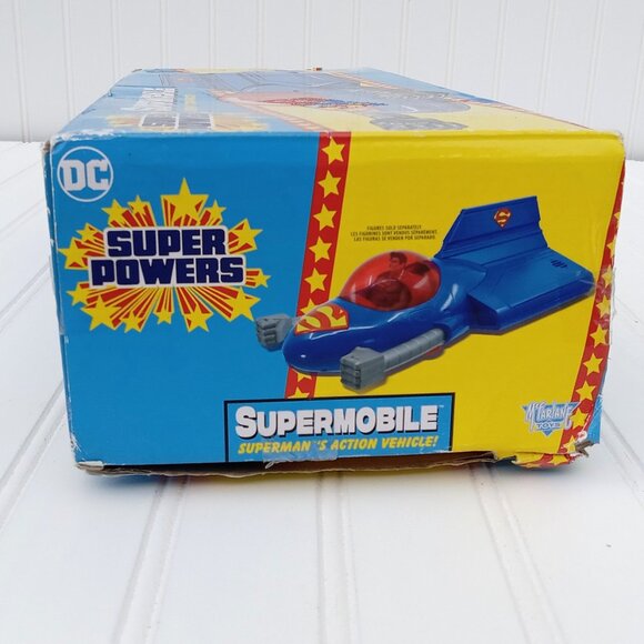 McFarlane Toys DC Super Powers Supermobile Supermans Action Vehicle Superman NEW - Picture 4 of 7